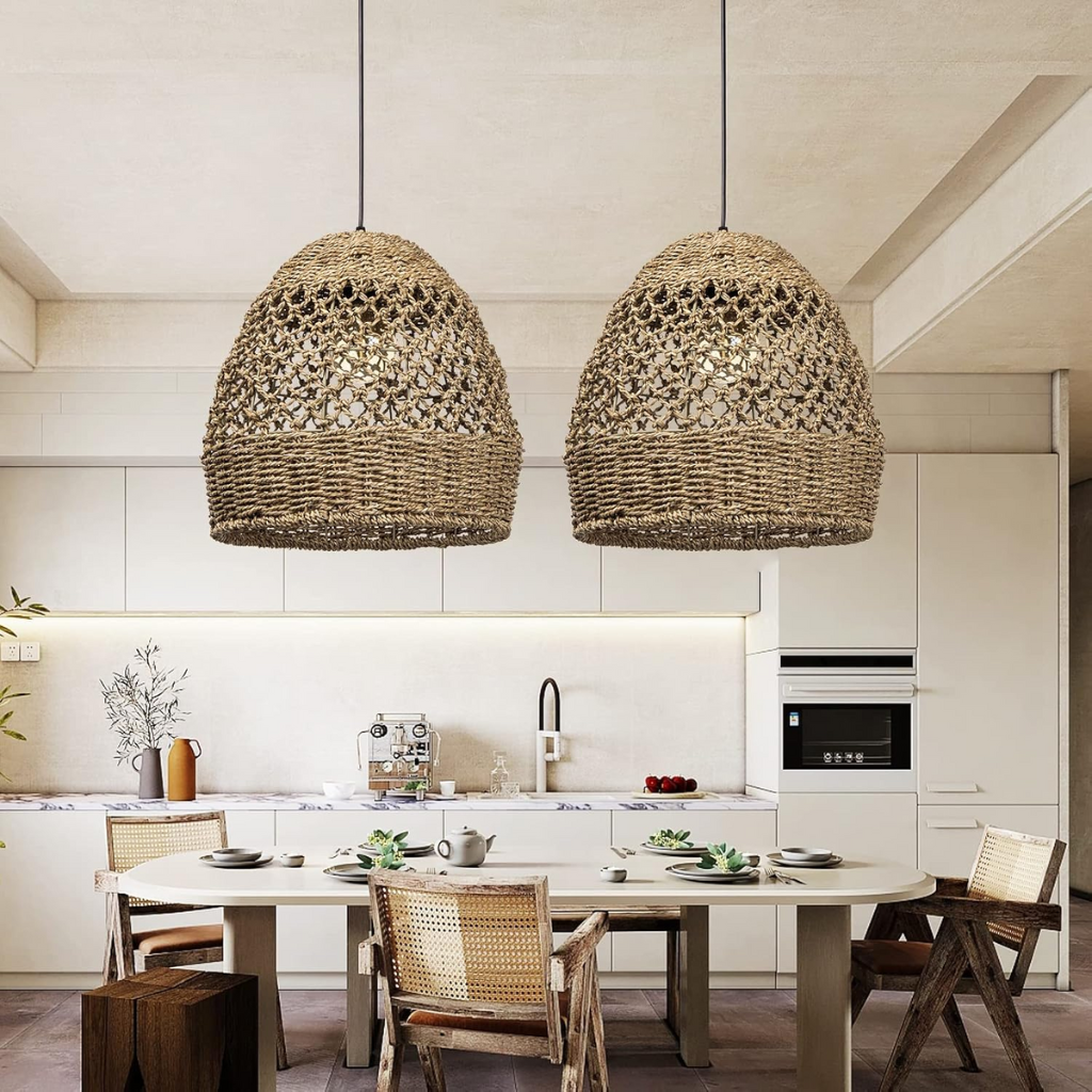 Artibrannan Rattan Woven Basket Pendant Light
