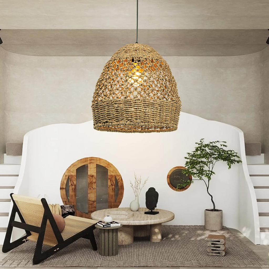 Artibrannan Rattan Woven Basket Pendant Light