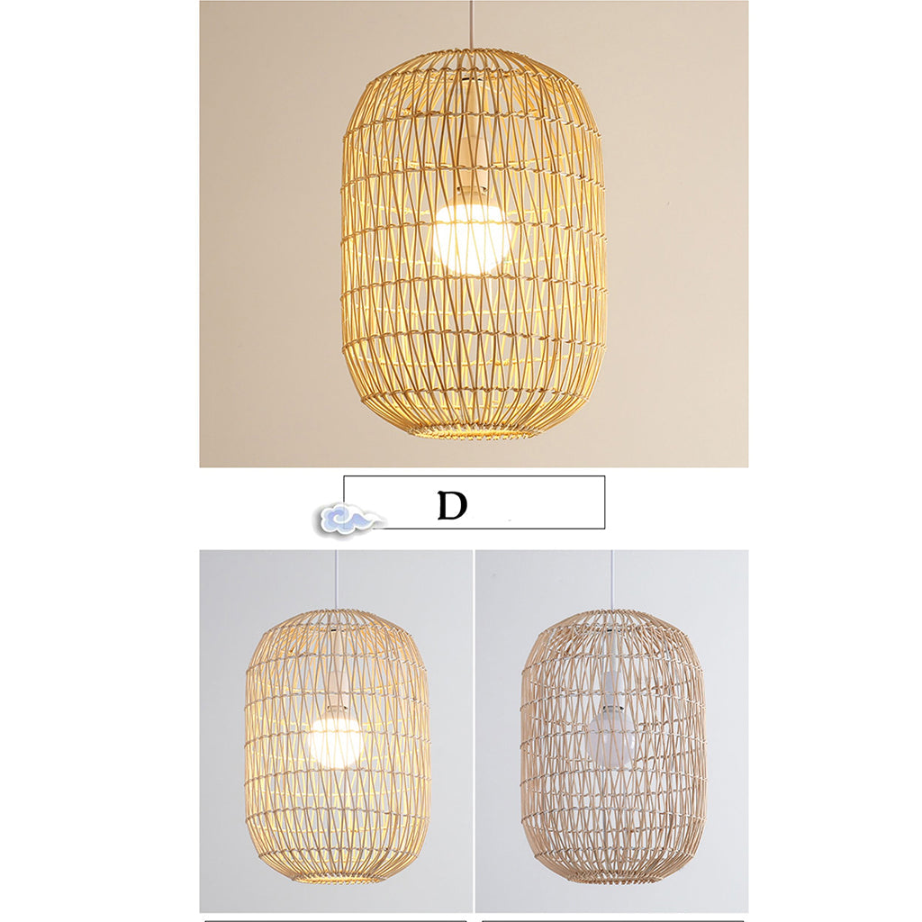 Flora Rattan Pendant 23 Inch Diameter Basket, Dome, Round