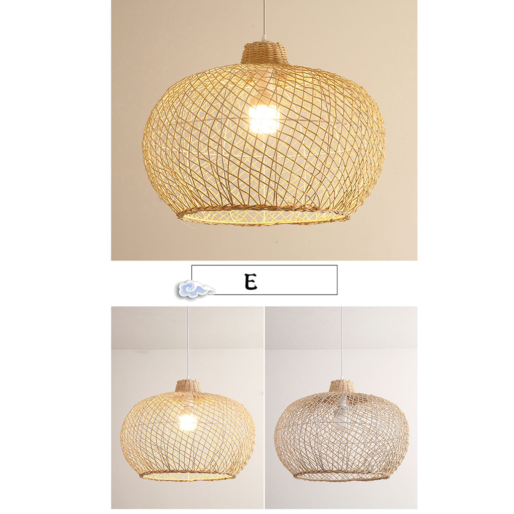 Flora Rattan Pendant 23 Inch Diameter Basket, Dome, Round