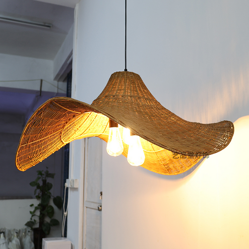 3-Light Selma Rattan Pendant Light