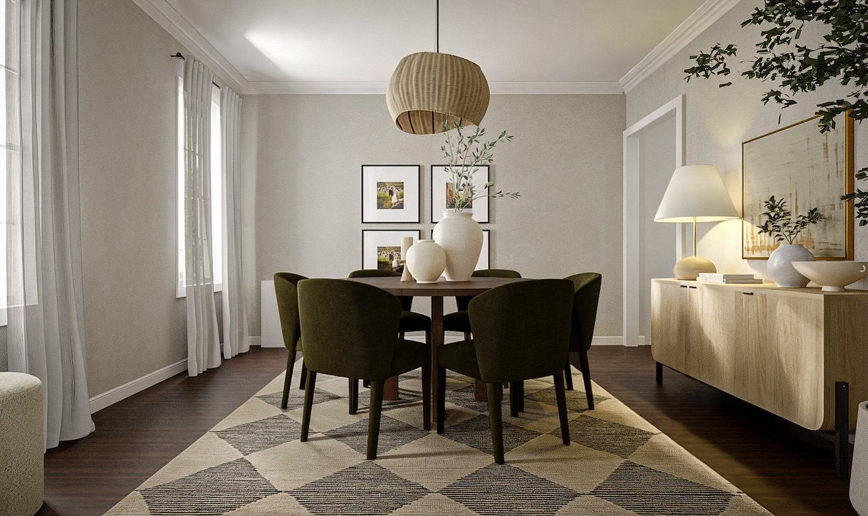 Althea Wicker Rattan Pendant Light