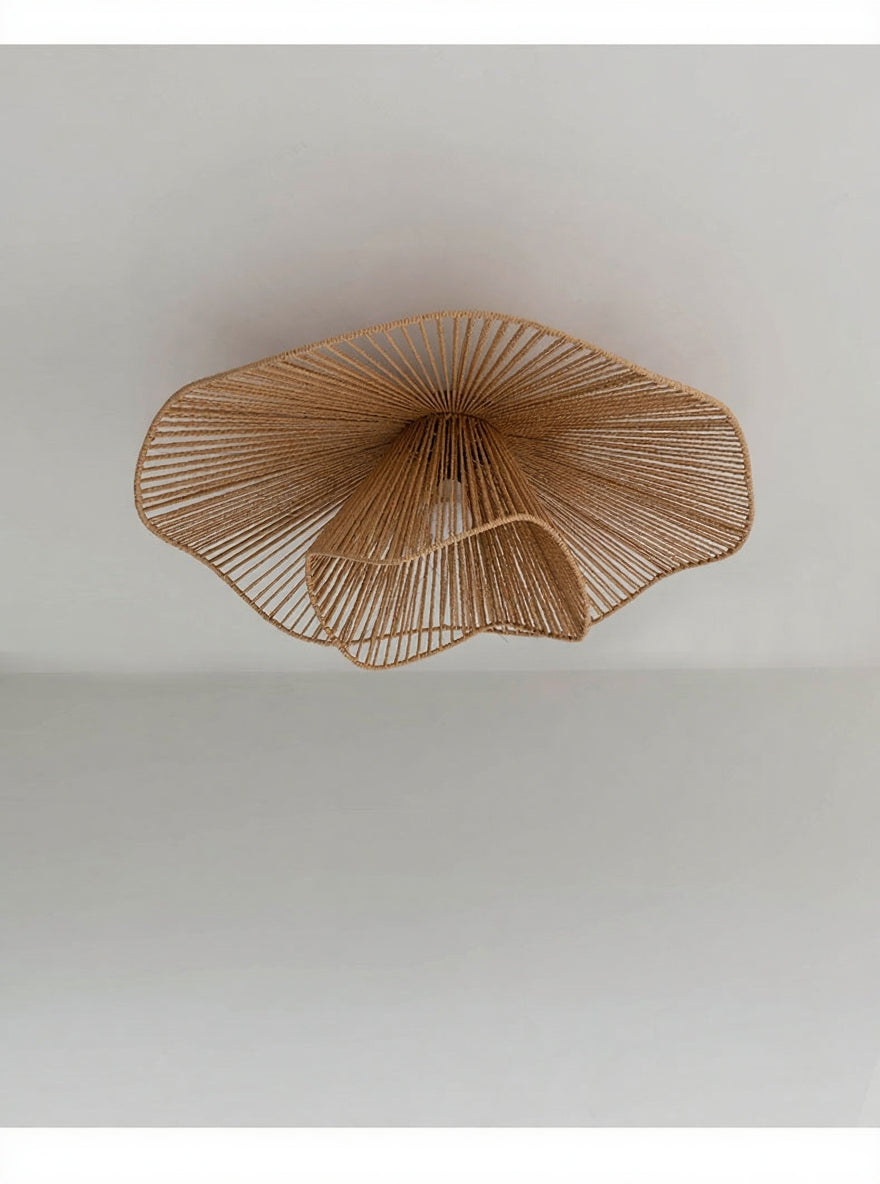 Akoni Wabi Sabi Hemp Rope Ceiling Light