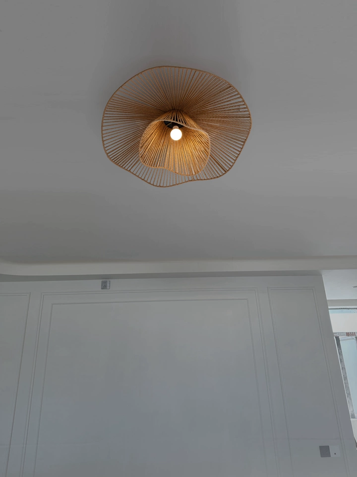 Akoni Wabi Sabi Hemp Rope Ceiling Light
