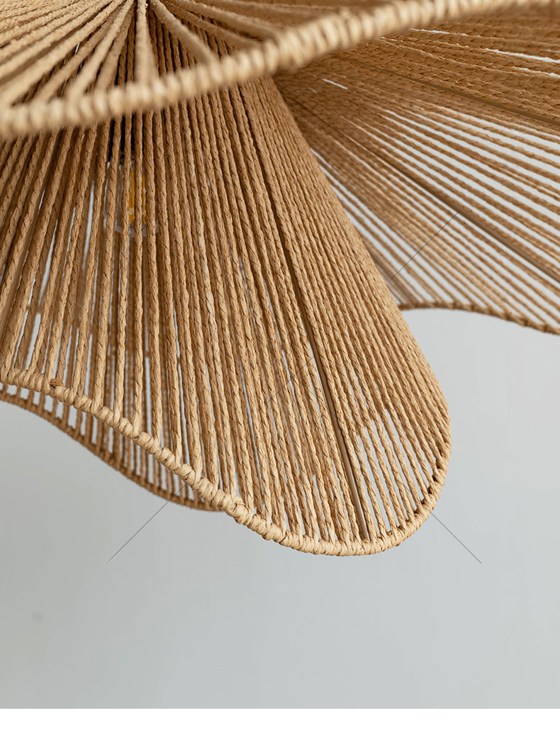 Akoni Wabi Sabi Hemp Rope Ceiling Light