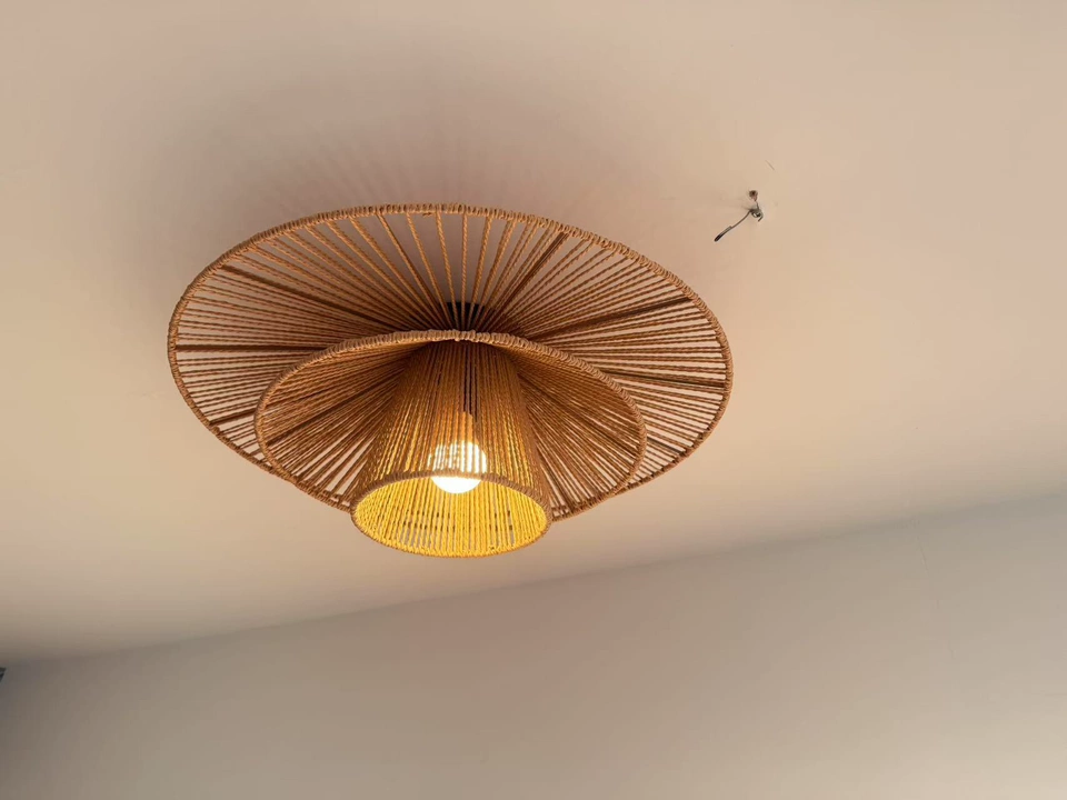 Levan Wabi Sabi Hemp Rope Ceiling Light