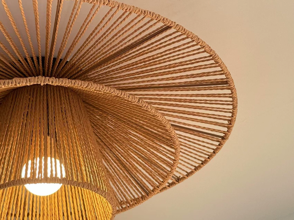 Levan Wabi Sabi Hemp Rope Ceiling Light
