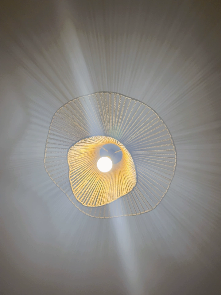 Akoni Wabi Sabi Hemp Rope Ceiling Light