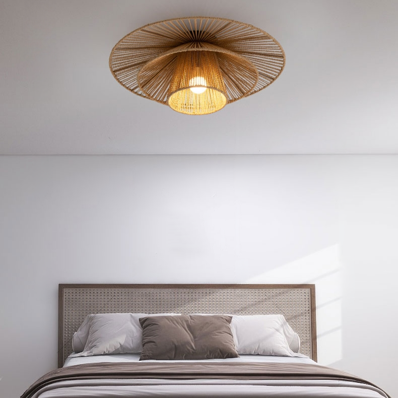 Levan Wabi Sabi Hemp Rope Ceiling Light