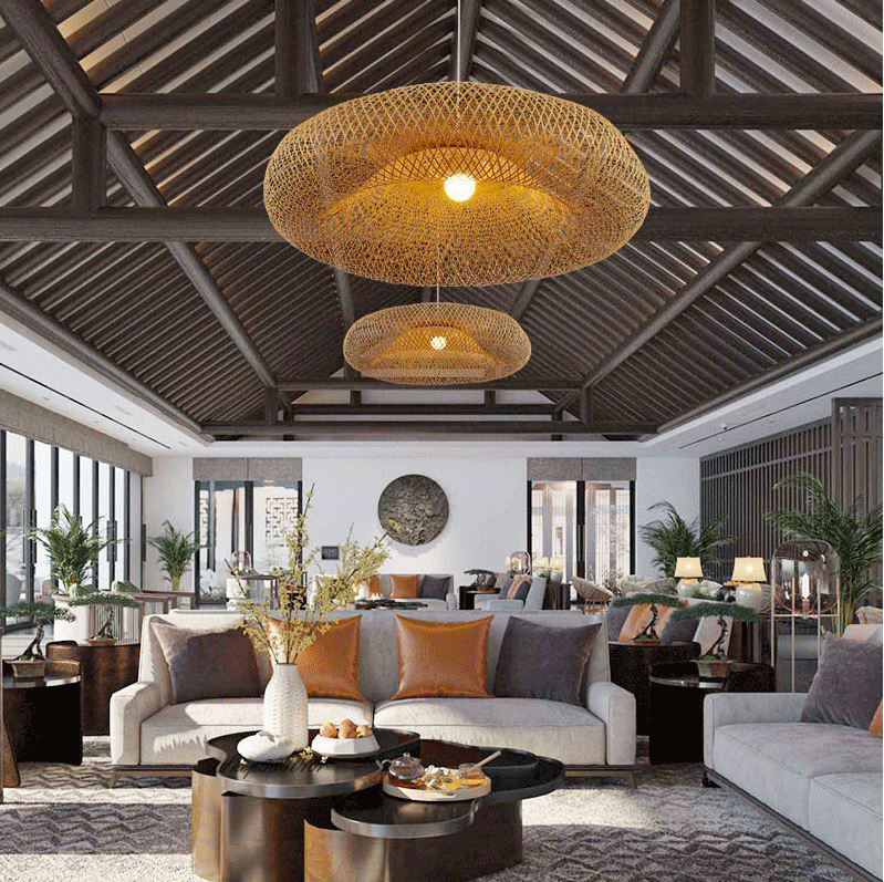 Arunee Bamboo Pendant Light