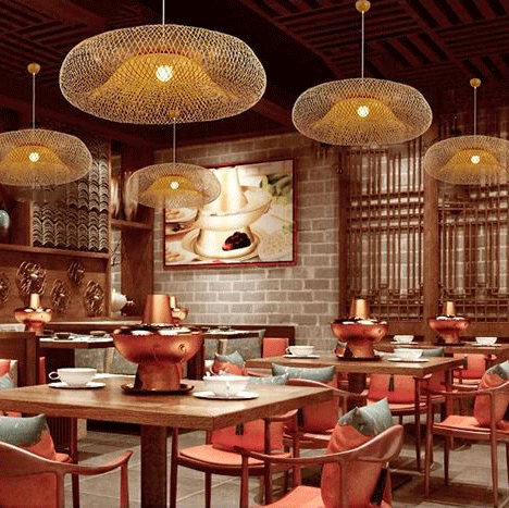 Arunee Bamboo Pendant Light