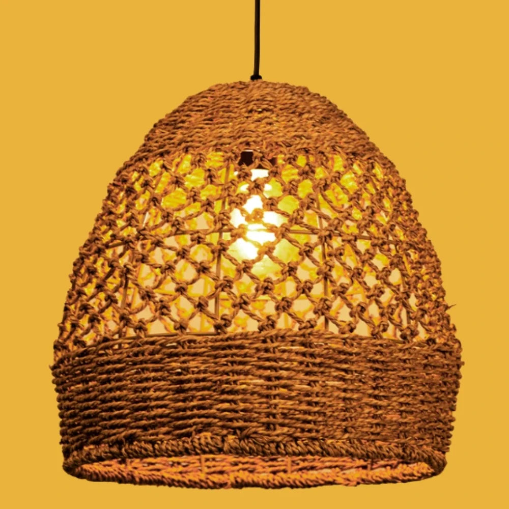 Artibrannan Rattan Woven Basket Pendant Light