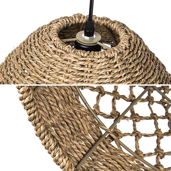 Artibrannan Rattan Woven Basket Pendant Light