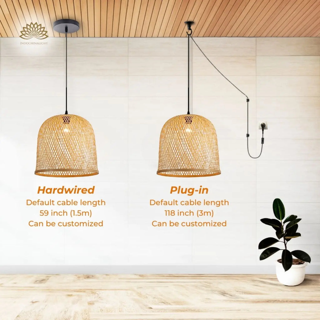 Arun Bamboo Pendant Light Shade