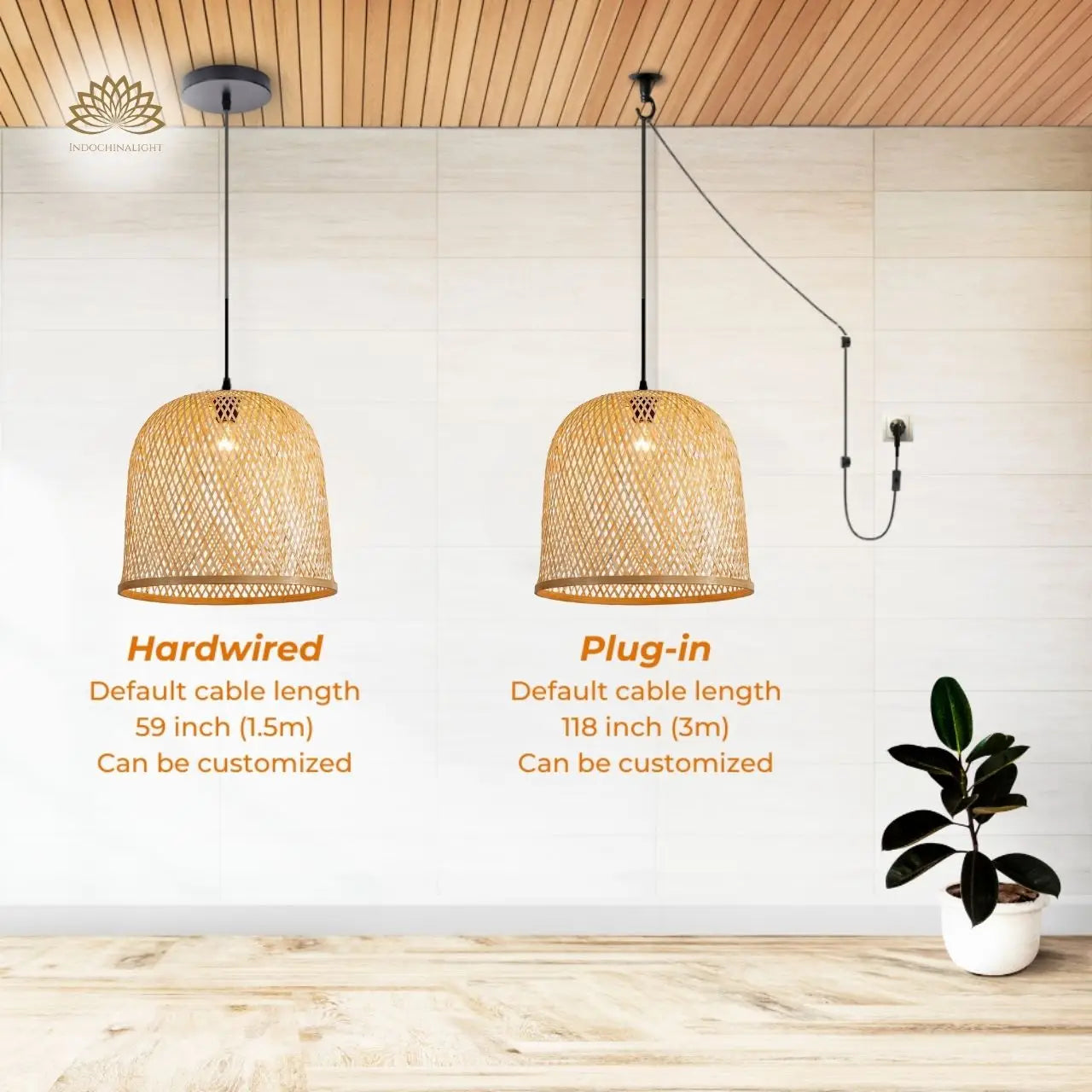 Arun Bamboo Pendant Light Shade
