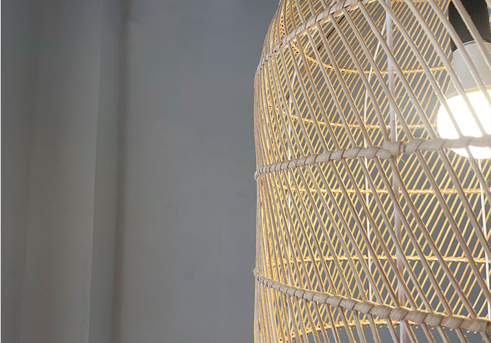 Maya Bamboo Rattan Pendant Light