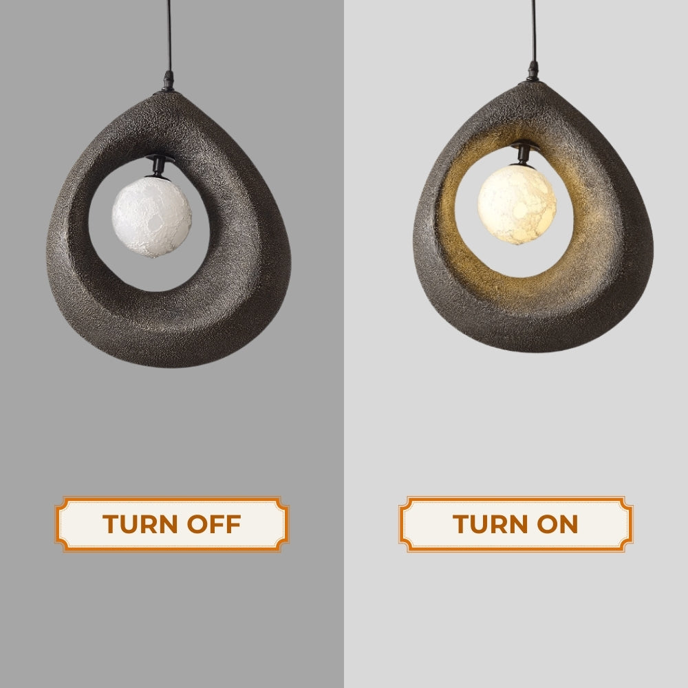 Cave Surround Wabi Sabi Pendant Light