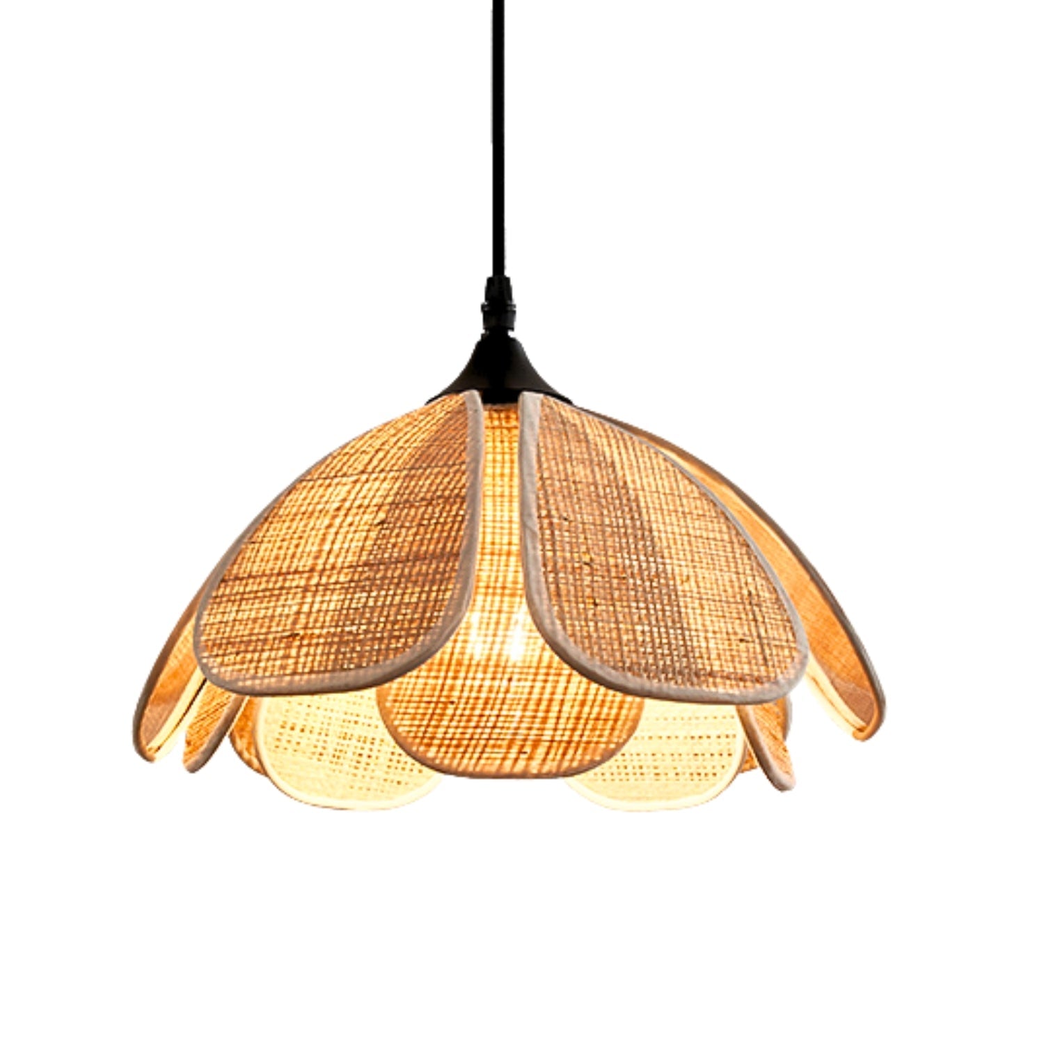 Bloom Wabi Sabi Rattan Pendant Light