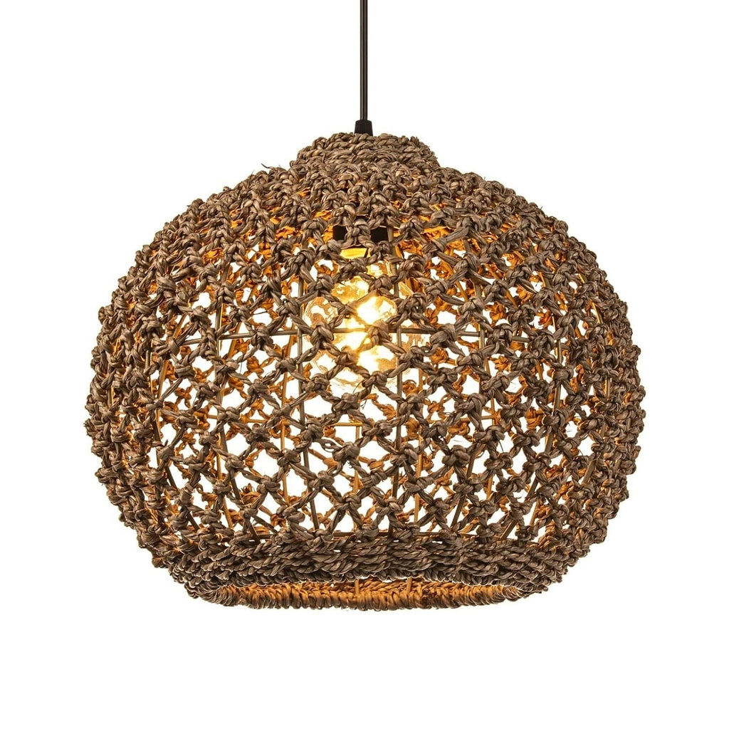 Boho Globe Small Basket Pendant Light