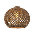 Boho Globe Small Basket Pendant Light