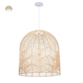 Lace Boho Rattan Pendant Light