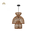 Boira II Rattan Pendant Light 16 Inches