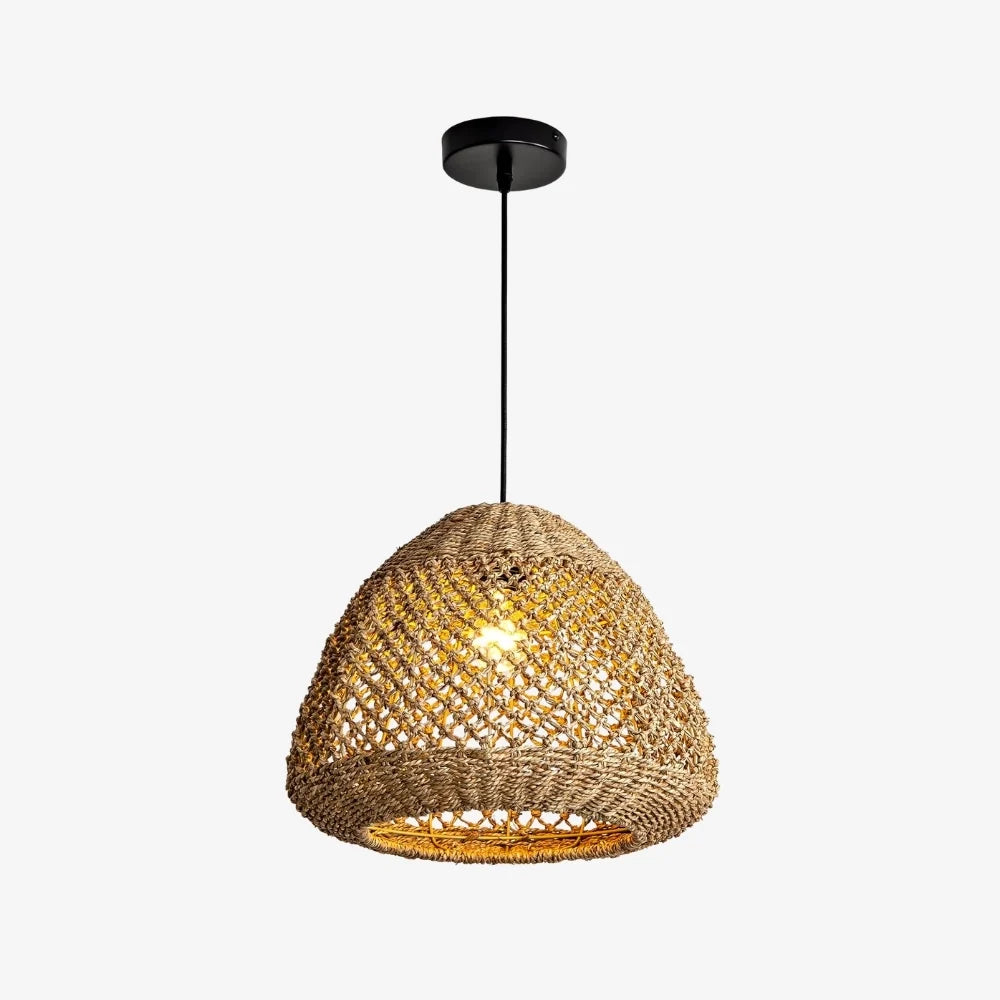 Calypso Basket Weave Pendant Light - Woven and Wicker