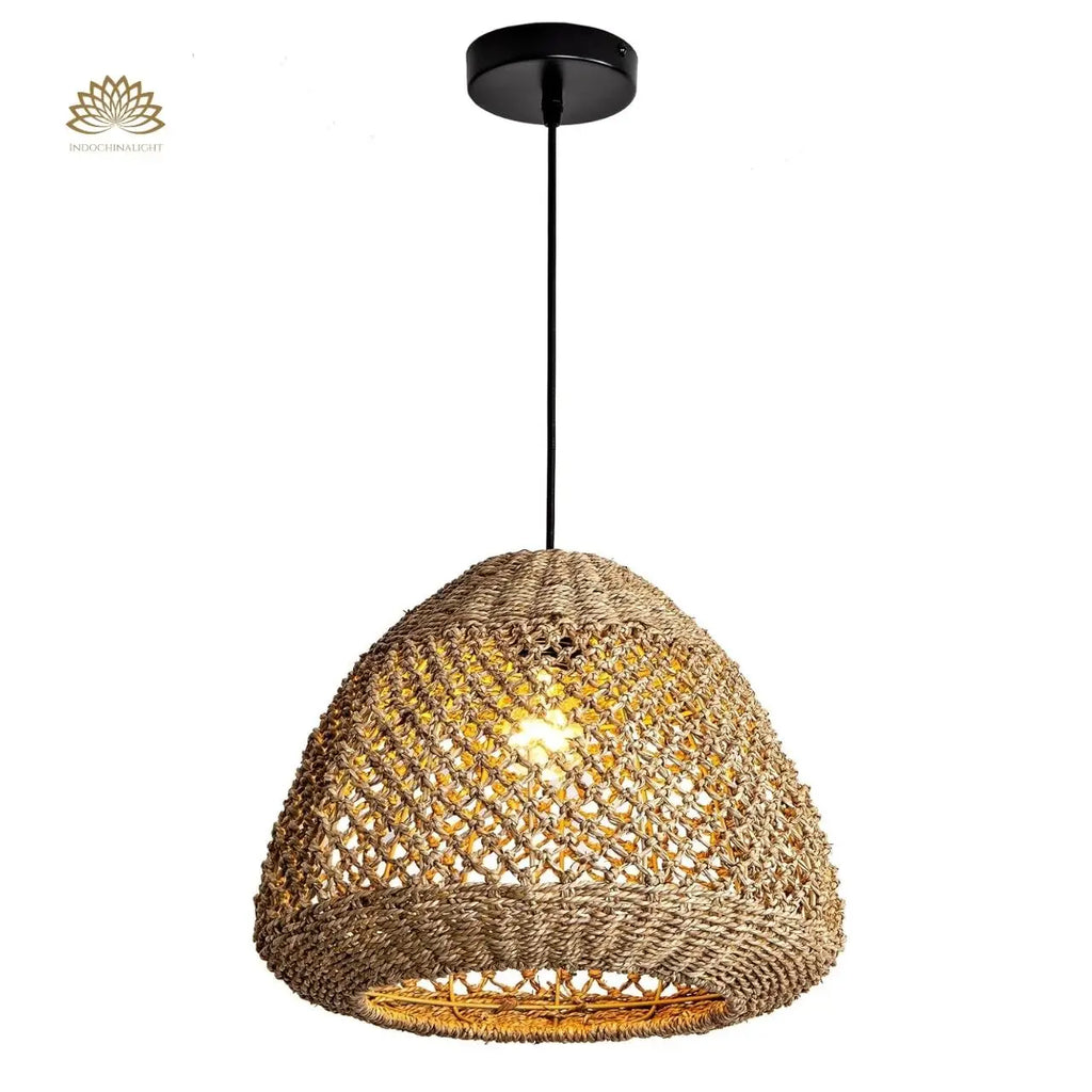 Calypso Basket Weave Pendant Light - Woven and Wicker
