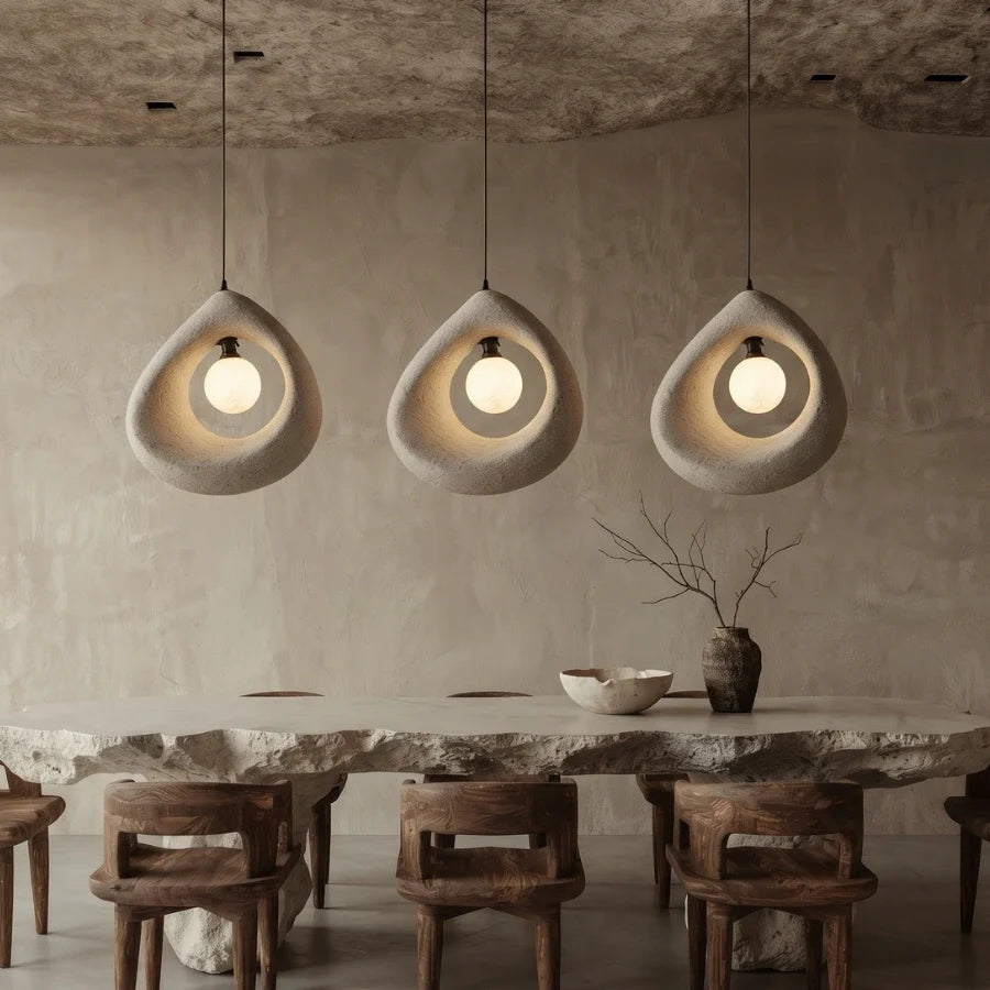 Cave Surround Wabi Sabi Pendant Light