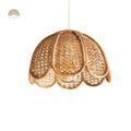 Cayla Boho Rattan Pendant Light