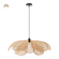 Cefalu Extra Large Rattan Petal Pendant Light