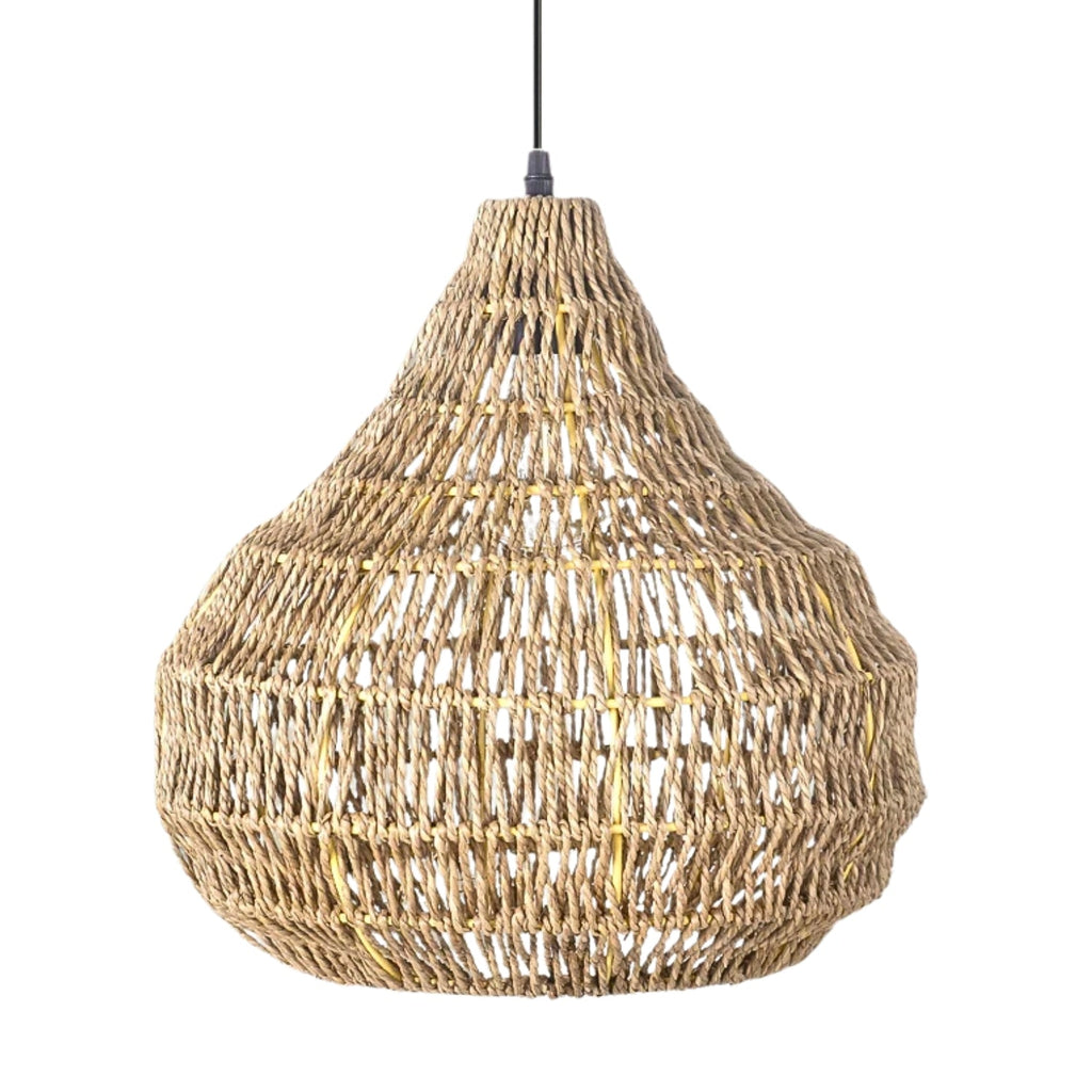Coco Wabi Sabi Wicker Pendant Light
