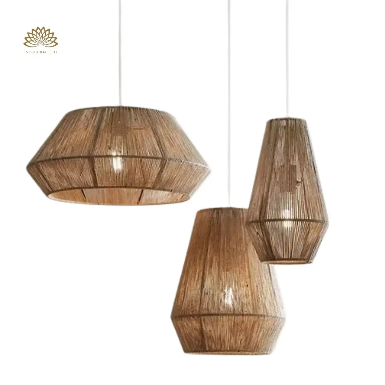 Collins Wabi Sabi Small Basket Pendant Light