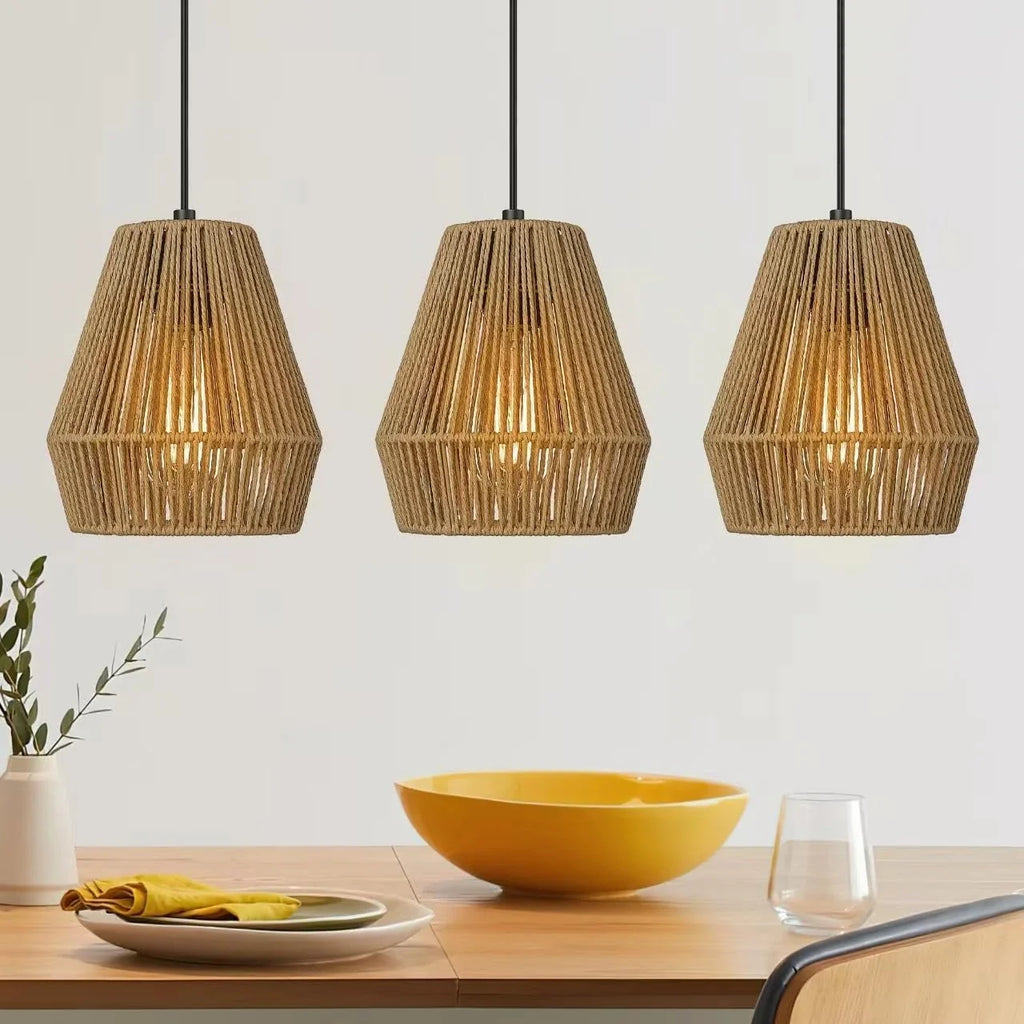 Collins Wabi Sabi Small Basket Pendant Light