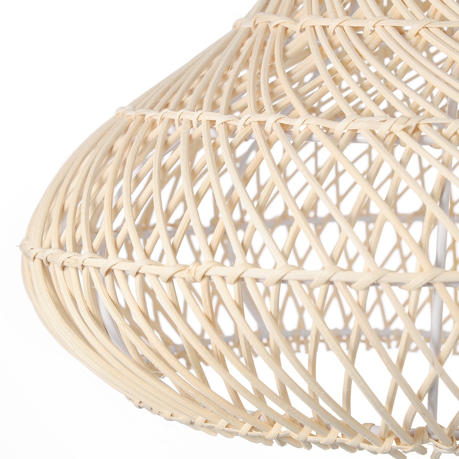 Dakota Natural Rattan Dome Pendant Light