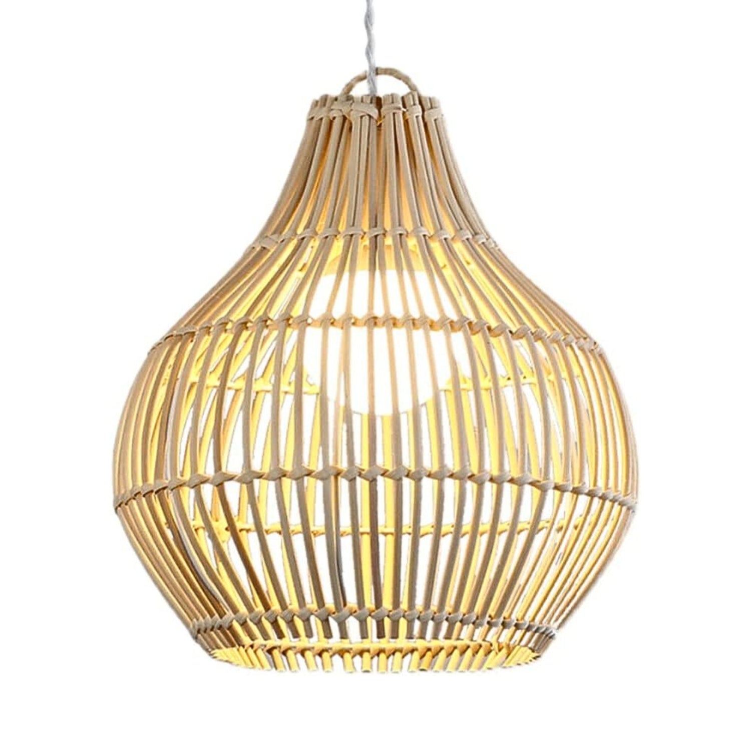 Dari Rattan Pendant Light