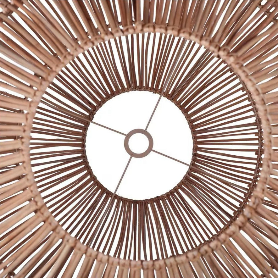 Elena Rattan Pendant Light