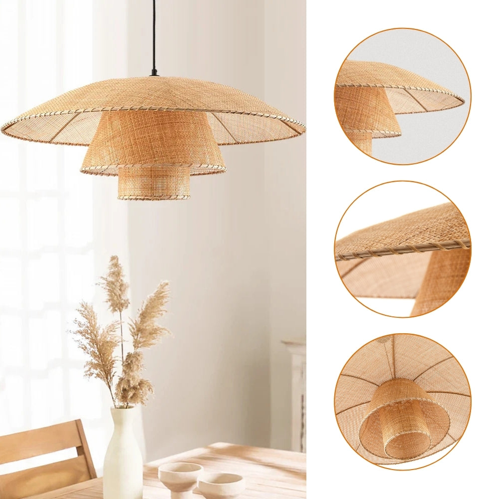 Lola Rattan Pendant Light