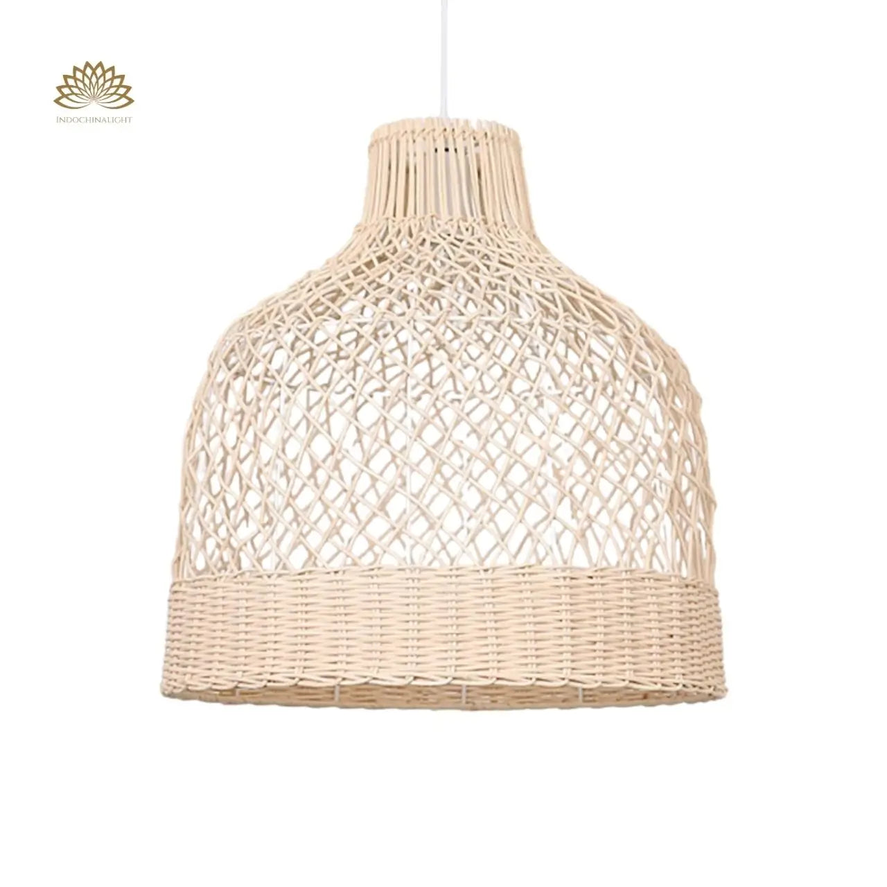 Fuelix Rattan Basket Pendant Light