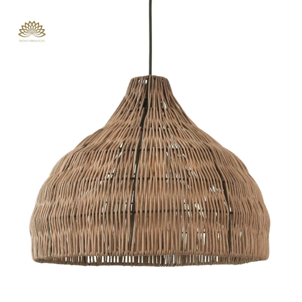 Garlic Coastal Rattan Kitchen Pendant Light