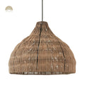 Garlic Coastal Rattan Kitchen Pendant Light