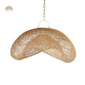 Generis Wabi Sabi Wave Rattan Pendant Light