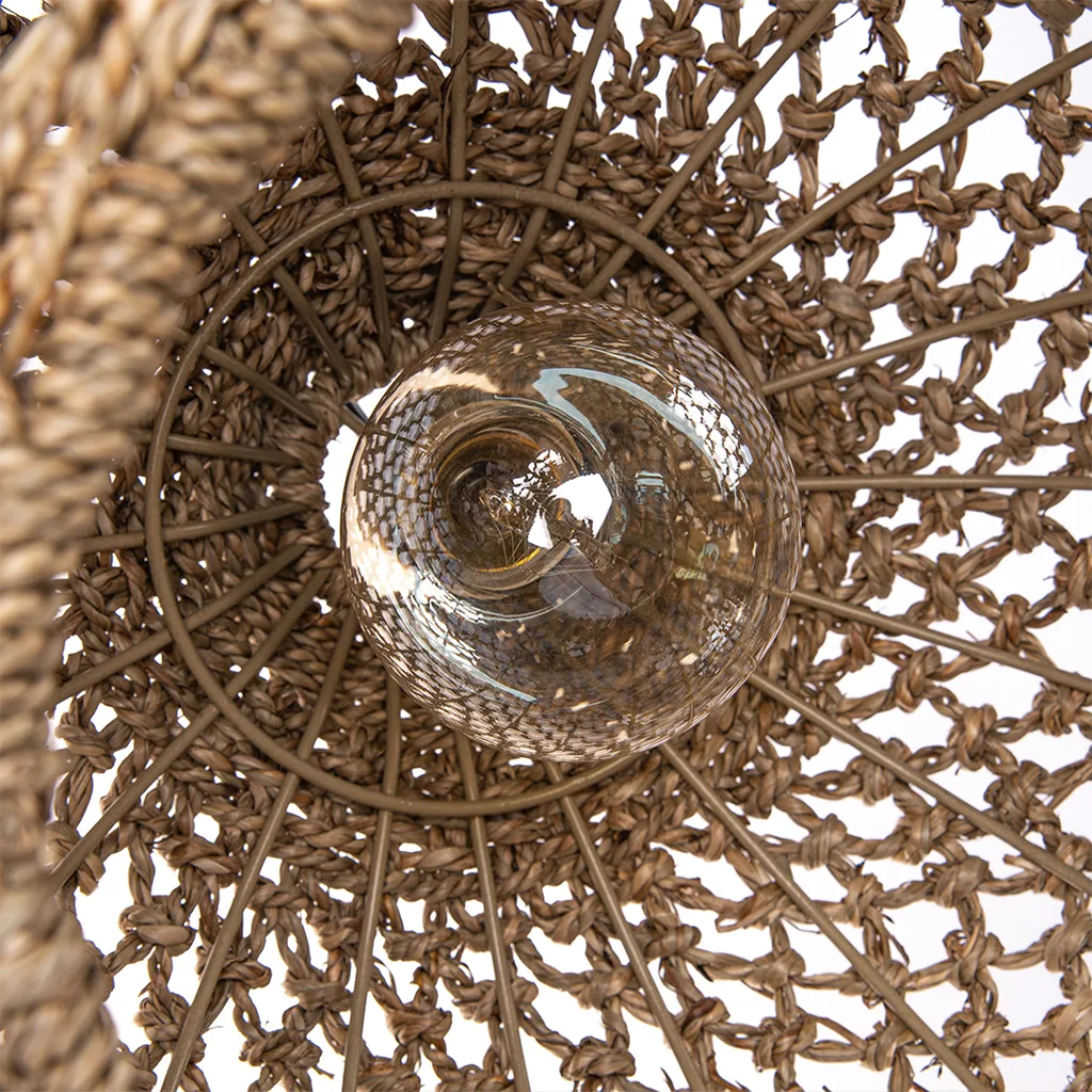 Boho Globe Small Basket Pendant Light