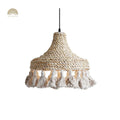 Hamimi Wabi Sabi Boho Wicker Pendant Light