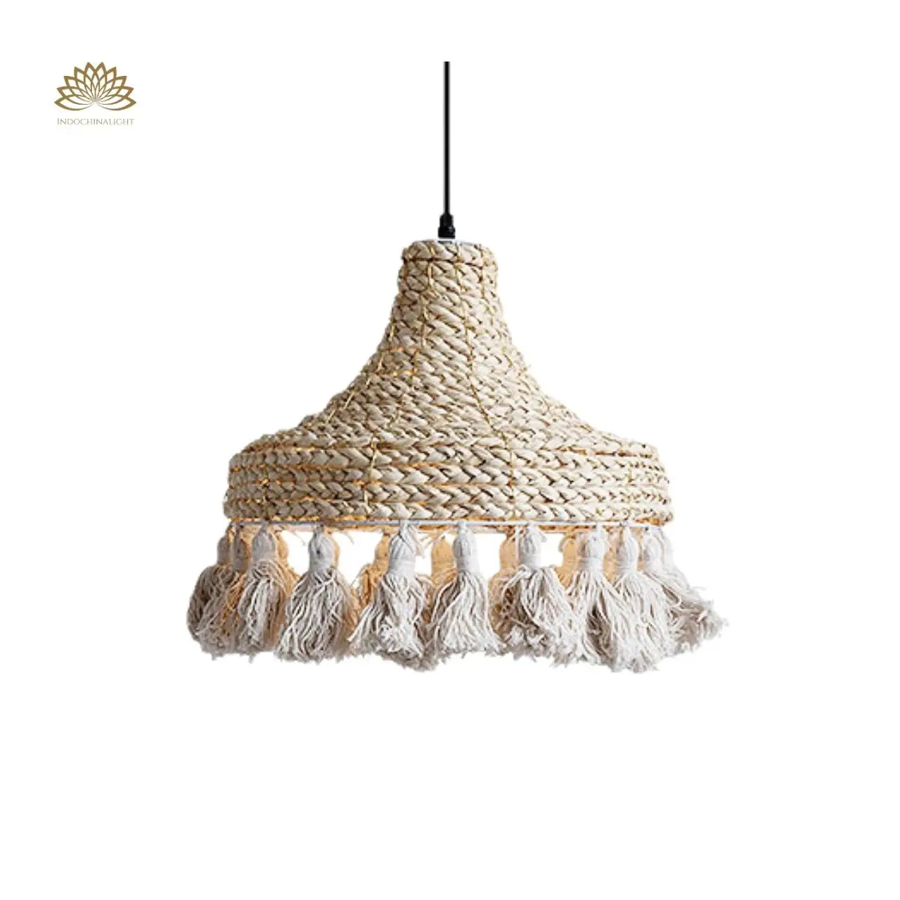 Hamimi Wabi Sabi Boho Wicker Pendant Light