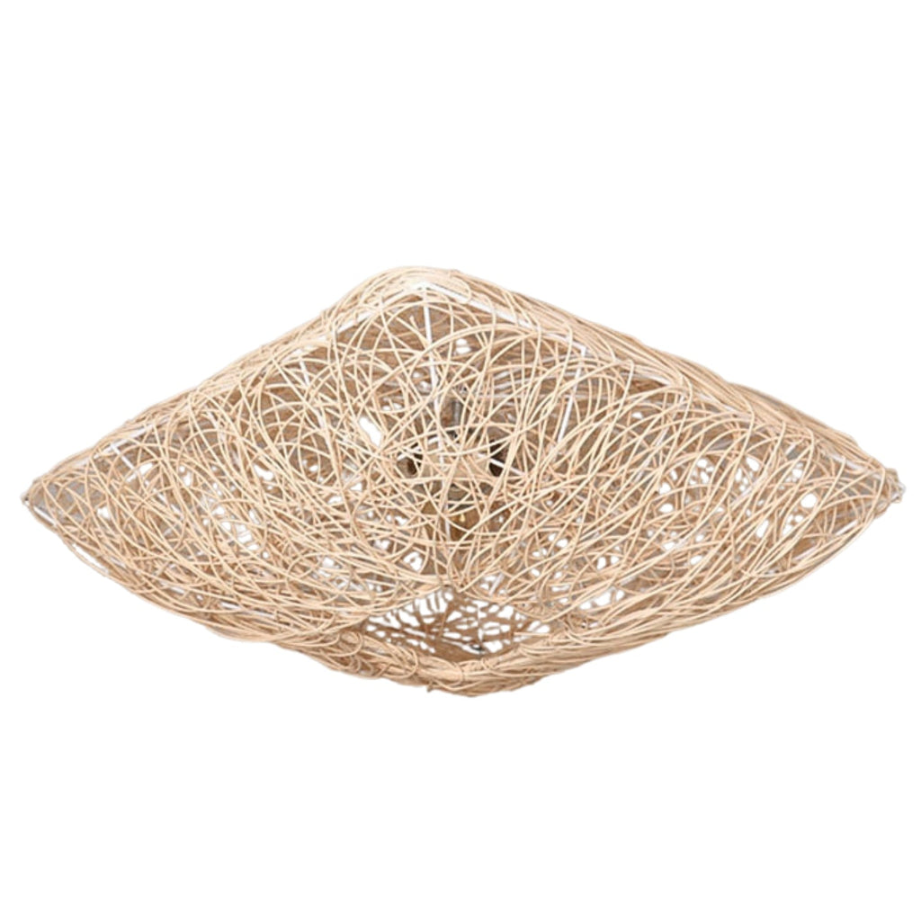 Japanese Square Flush Ceiling Light
