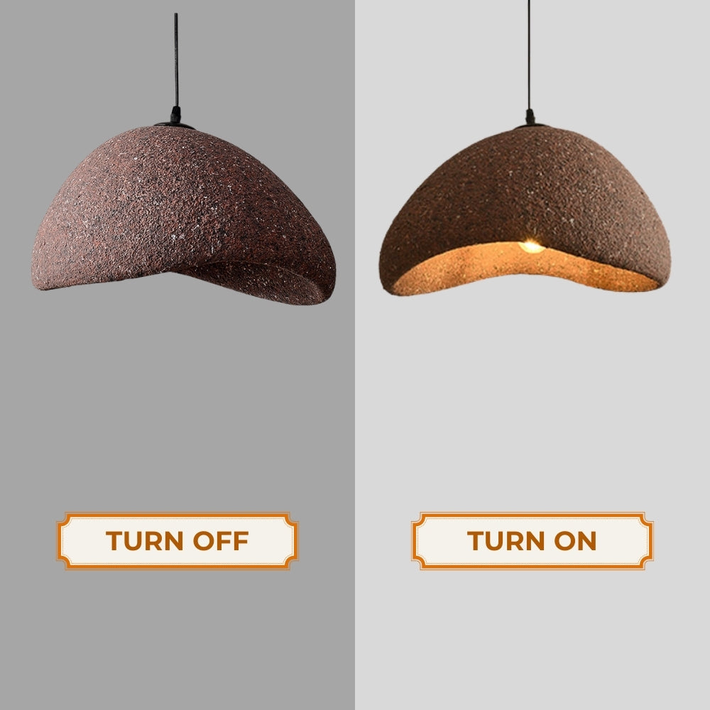 Imitation Stone Wabi Sabi Pendant Light