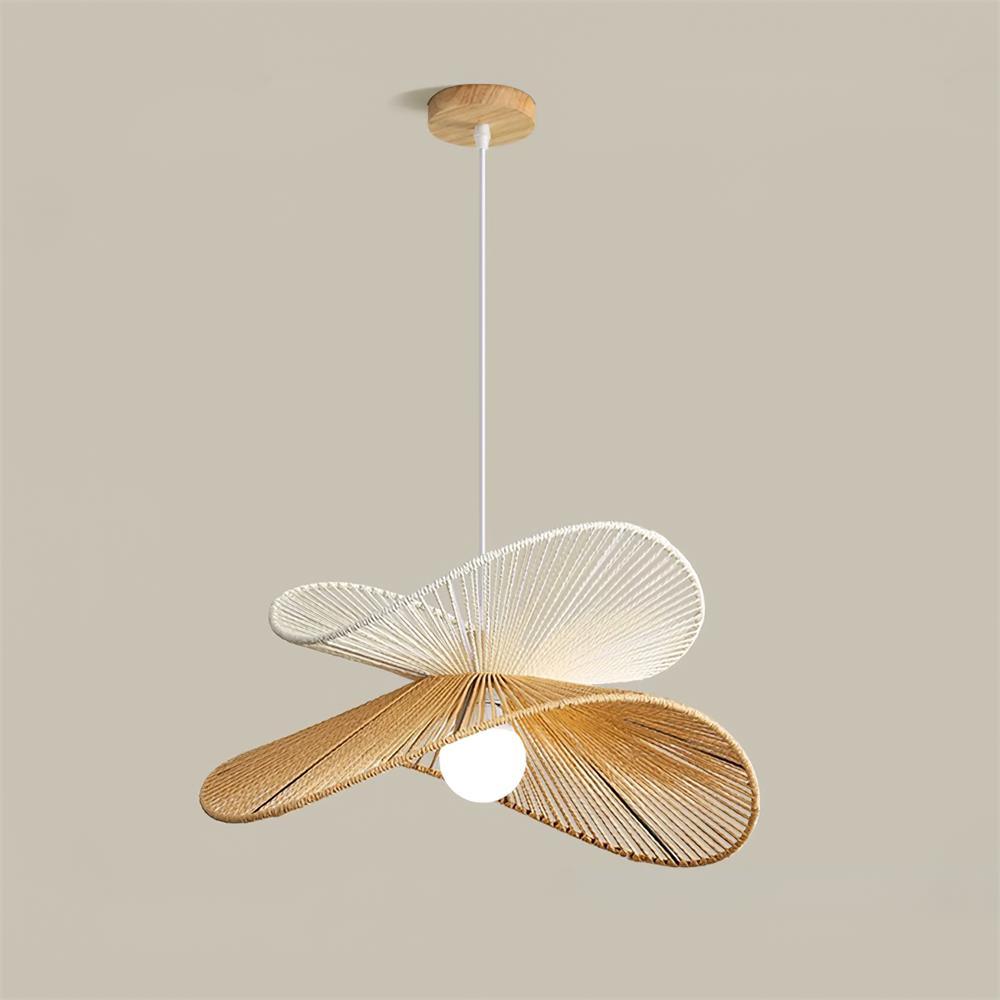 Kiriana Wabi Sabi Hemp Rope Pendant Light