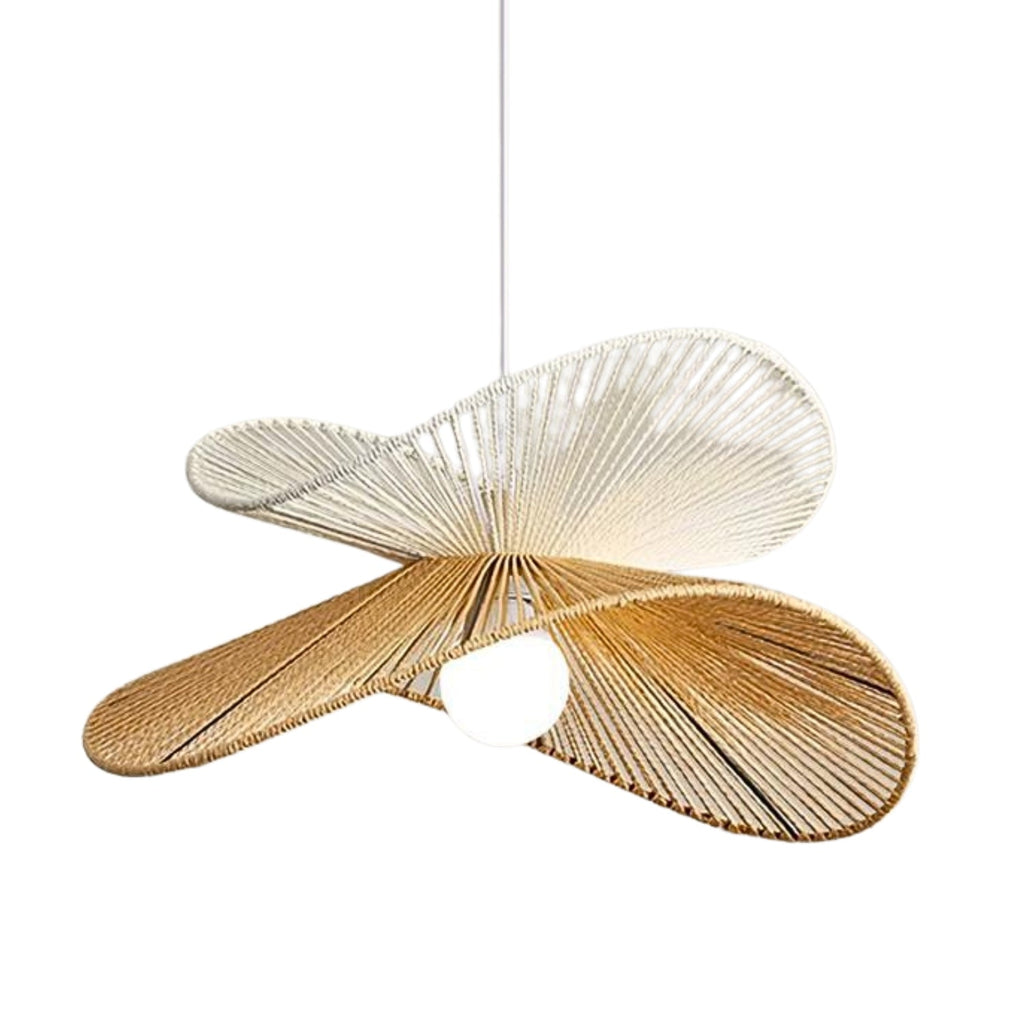 Kiriana Wabi Sabi Hemp Rope Pendant Light