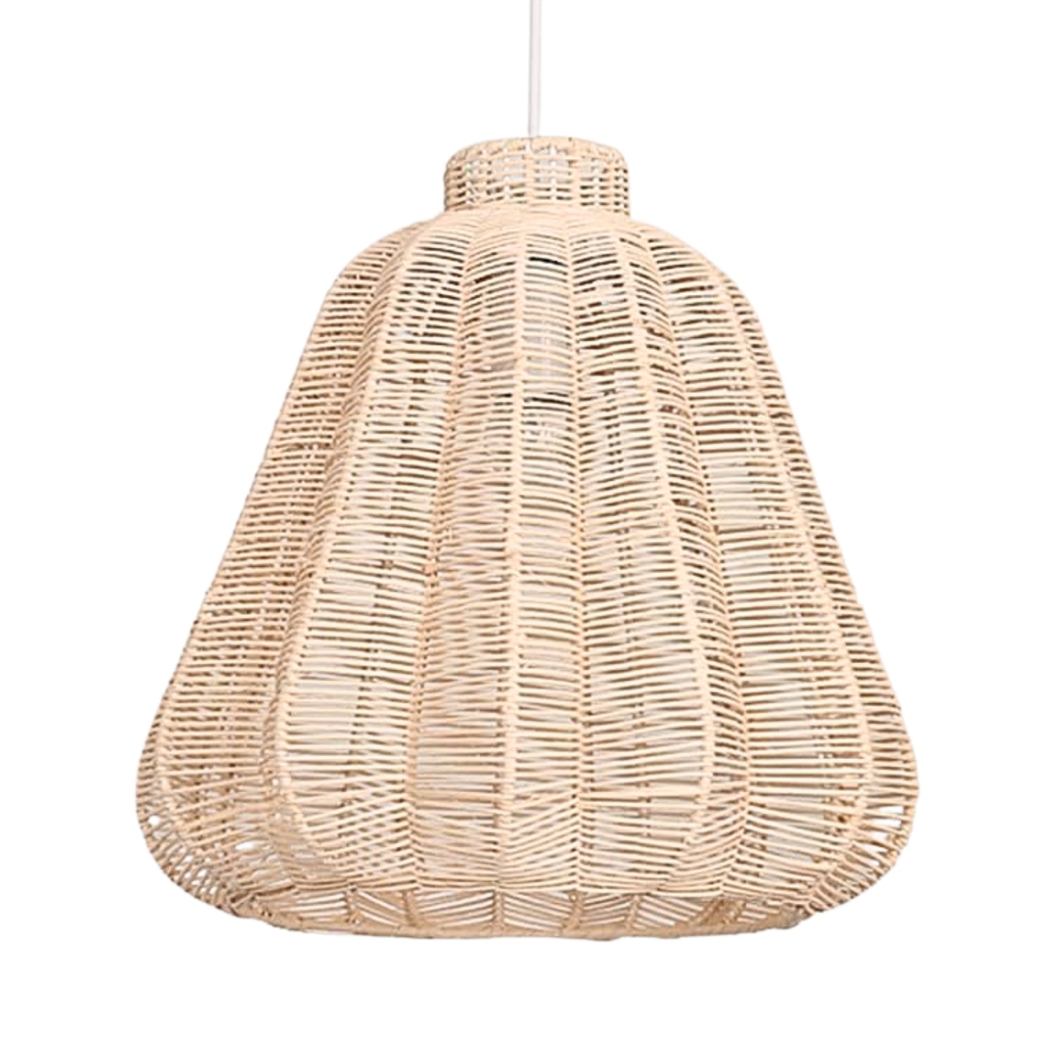 Kmart Black Wicker Rattan Pendant Light